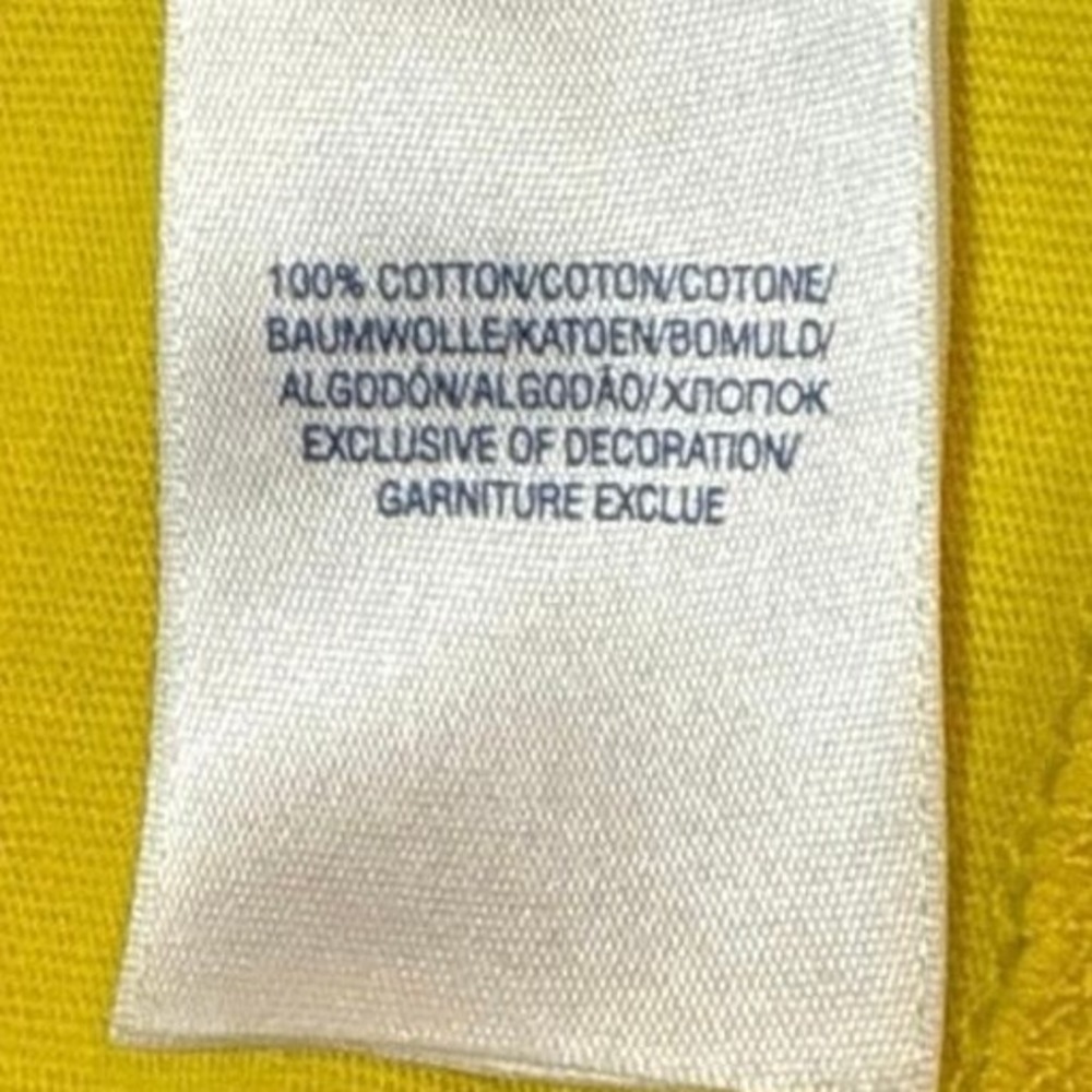 Polo by Ralph Lauren Big Pony Yellow Blue USA Flag Custom Fit T-Shirt Boys XL - Picture 4 of 7